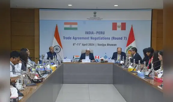 TLC Perú e India: concluye séptima ronda de negociaciones