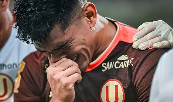 La grave lesión del 'Tunche' Rivera y el tiempo que estará lesionado: ¿llegará para el 'U' vs Botafogo?