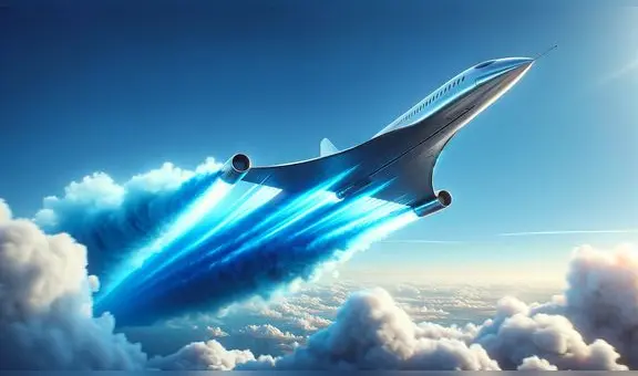 Este es el avión hipersónico con el que podrás viajar desde Madrid a Nueva York en 90 minutos