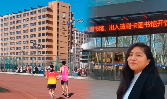 Estudiantes peruanas en CHINA revelan la increíble infraestructura de las universidades: tienen hasta un supermercado