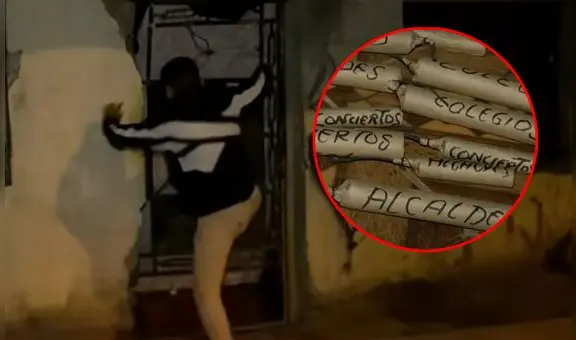 El Agustino: allanan búnker con explosivos que se usarían para extorsionar a alcaldes