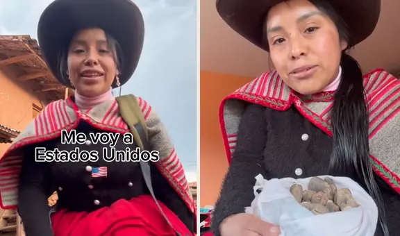 Peruana viajó por primera vez a ESTADOS UNIDOS y cuenta su experiencia: “Llevaré papitas nativas”