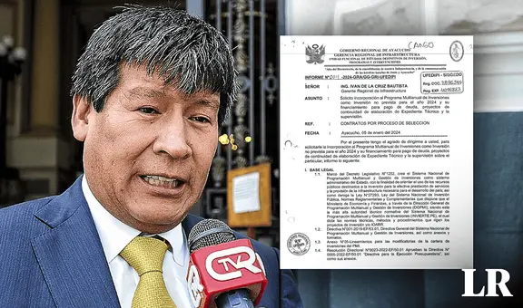 Ayacucho: 55 obras se encuentran paralizadas en la gestión de Wilfredo Oscorima