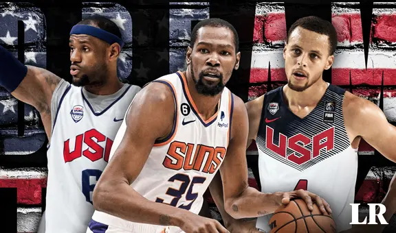 Con LeBron y Curry: el Dream Team que Estados Unidos armó para los Juegos Olímpicos París 2024