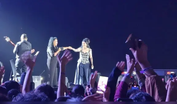 Mon Laferte sorprendió a fans al cantar junto con Eva Ayllón el icónico vals 'Regresa'