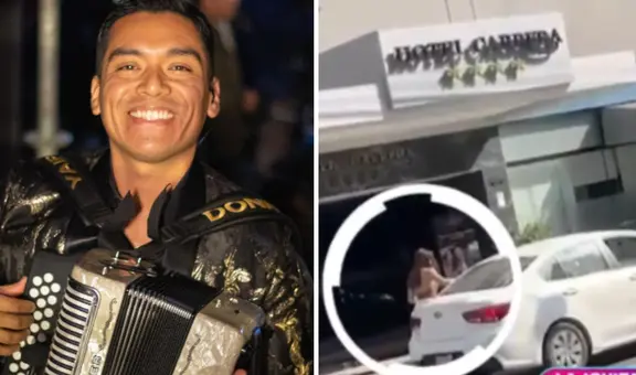 Donnie Yaipén es ampayado ingresando a hotel con una mujer que no es su esposa, ¿de quién se trata?