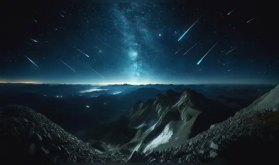 Las ciudades que verán la asombrosa lluvia de estrellas en Sudamérica y Estados Unidos