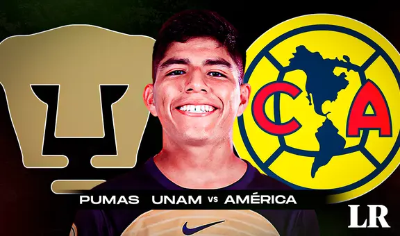 Pumas UNAM vs. América EN VIVO: ¿en qué canal ver el partido de Piero Quispe por la Liga MX?