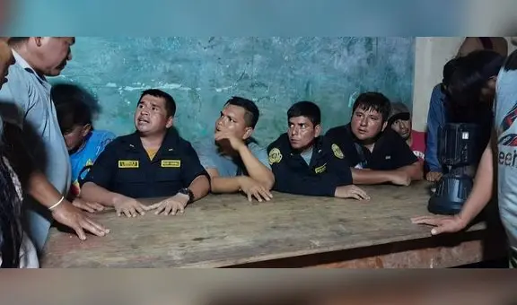 Pueblo wampis detiene a presuntos policías por dar seguridad a mineros ilegales en su territorio