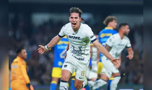 Con Quispe, Pumas UNAM ganó 2-1 ante América y afianza su clasificación a la próxima fase de la Liga MX