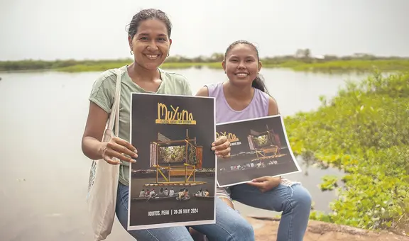 Cine flotante en Iquitos: Muyuna Fest