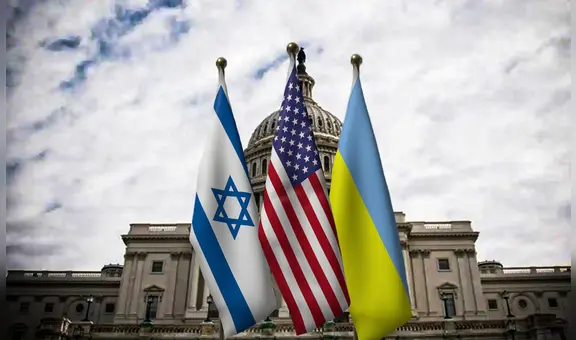 Estados Unidos aprueba apoyo de US$95.000 millones a Israel y Ucrania para financiamiento militar