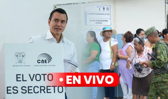 Referéndum y consulta popular 2024 EN VIVO: Ecuador aprueba la extradición con un 72%, según boca de urna