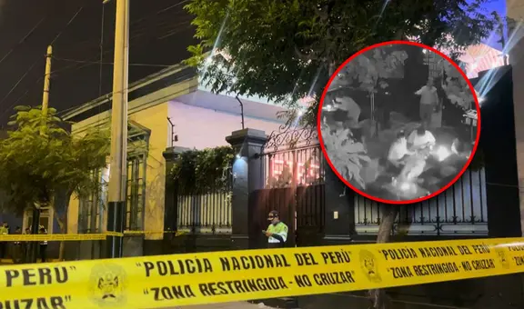 Barranco: revelan imágenes de la cámara de seguridad de balacera en el interior del local