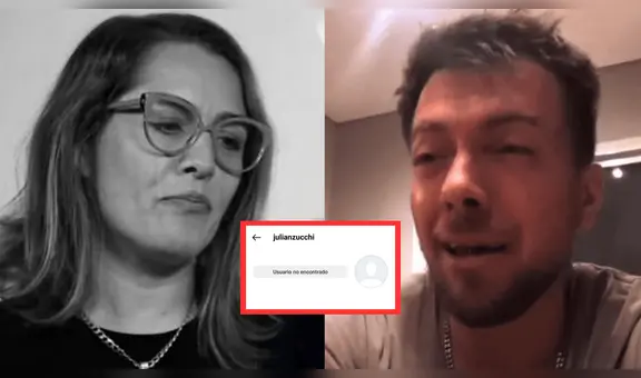 Julián Zucchi cierra su cuenta de Instagram tras polémica transmisión en vivo