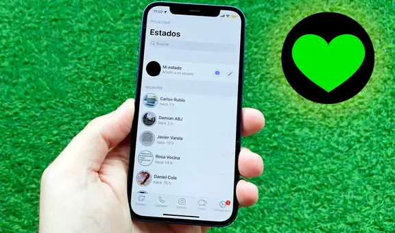 WhatsApp se actualiza: para esto sirve el botón con forma de corazón que aparece en los estados