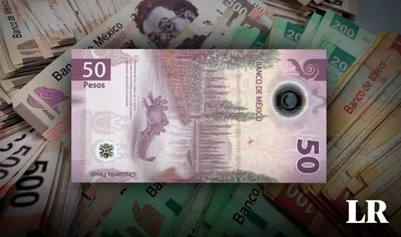 Este es el billete 'fallado' de 50 pesos mexicanos que se vende en más de 100.000 dólares