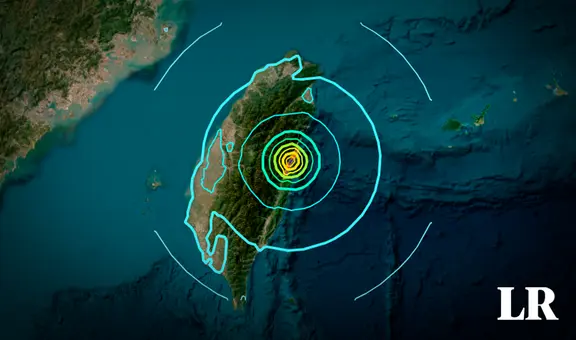 Sismo de magnitud 6.1 remece la costa este de Taiwán, según USGS