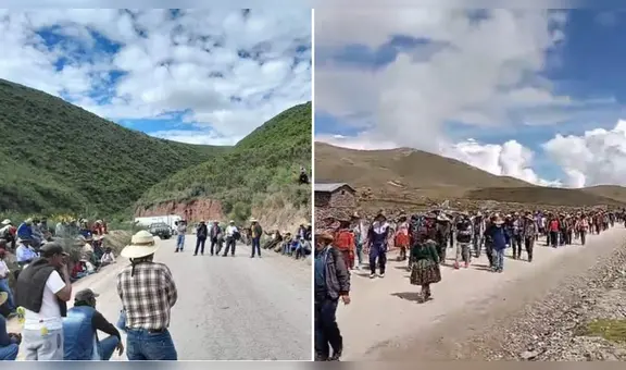 Cusco: comunidades de Chumbivilcas paralizan corredor minero y piden presencia de MTC