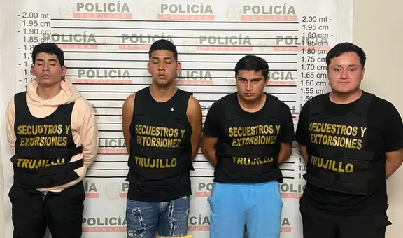 Trujillo: cae banda criminal La Nueva Jauría del Chato Oré acusada de extorsionar a empresario