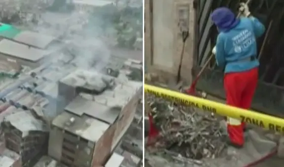 Incendio en Cercado de Lima: bomberos logran apagar fuego tras 41 horas del siniestro