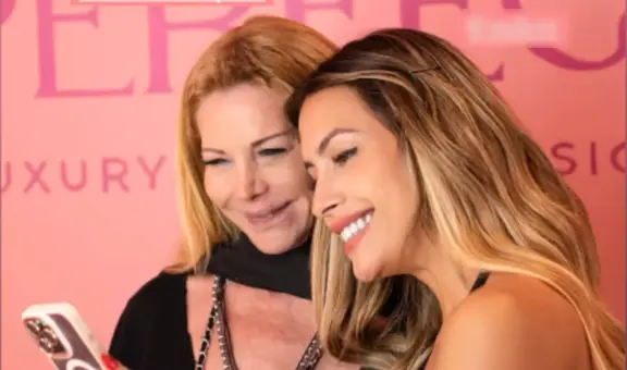 Milett Figueroa reaparece junto a Soledad Aquino, madre de las hijas mayores de Marcelo Tinelli