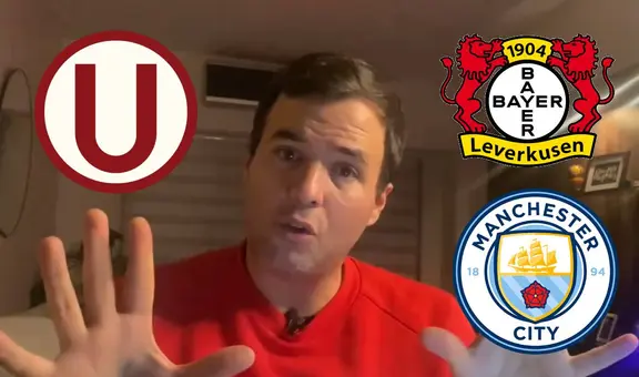 Periodista de ESPN se defiende de críticas al mencionar récord que compartió la 'U' con City y Leverkusen