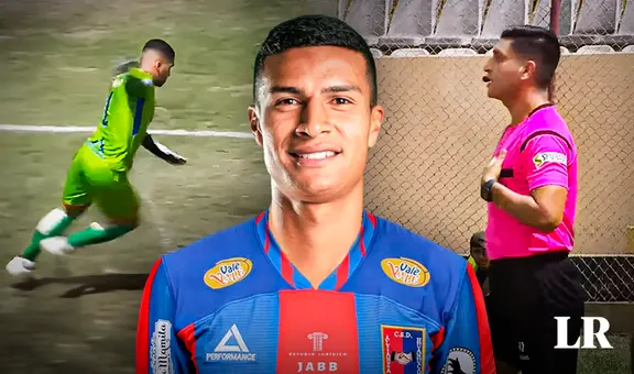 Árbitro de Liga 2 cobró absurdo offside a portero y jugador de AUDH se pronuncia: "Eso no existe"