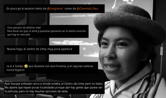 Usuarios en redes elogian película Yana- Wara y cuestionan el poco apoyo:  "Hubiera arrasado"