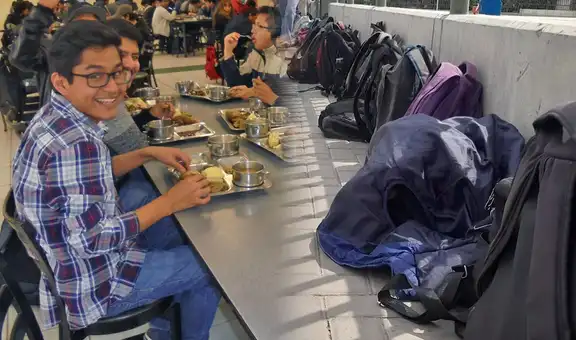 Estudiantes de la UNI revelan las insólitas cosas que hacen para obtener cena en el comedor: "Es una colaza"