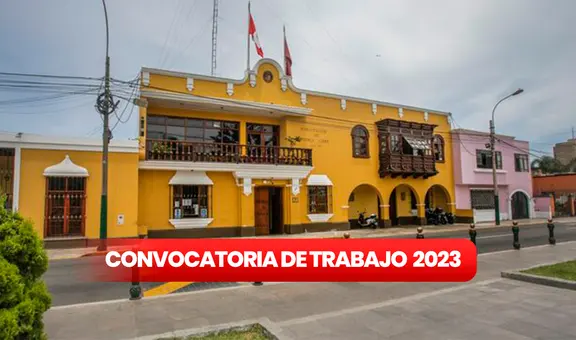 ¡Trabaja en Pueblo Libre! Municipio ofrece 118 puestos para serenos y choferes con PAGOS desde S/1.900