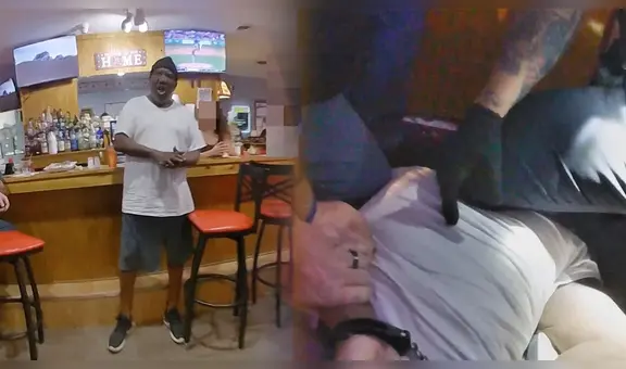 Investigan a policías por la muerte de hombre afroamericano: fue reducido y decía que no podía respirar