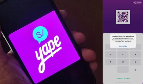 Usuarios reportan caída de Yape y banca móvil del BCP