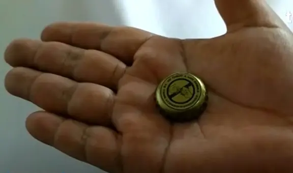 Huancavelica: hombre casi muere tras atragantarse con chapa de cerveza en reunión familiar