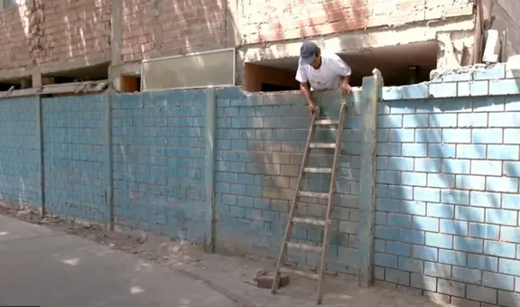 Magdalena: exigen demolición de 'muro de la vergüenza' que divide el asentamiento del malecón