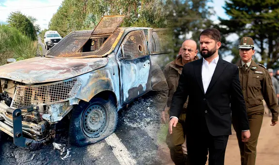 Boric declara duelo nacional tras asesinato de 3 policías durante patrullaje en Chile: "Cobarde atentado"