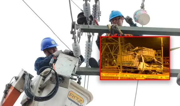 Luz del Sur advierte corte masivo del servicio tras accidente vehicular: ¿qué distritos son afectados?