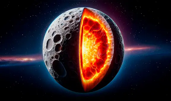 Científicos descubren finalmente qué hay dentro de la Luna: es casi igual que la Tierra