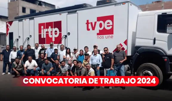 ¿Eres comunicador o ingeniero? IRTP abre convocatoria con sueldos de hasta S/8.500