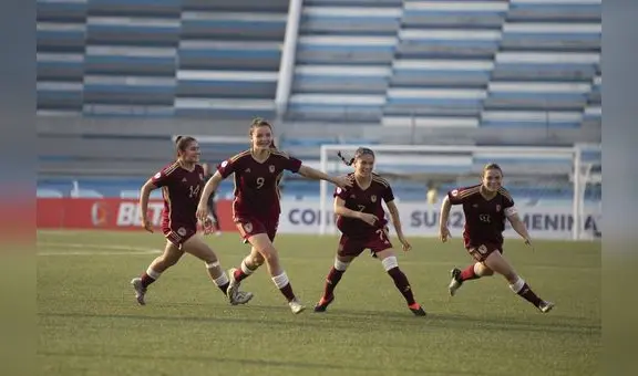 Venezuela vapuleó 6-1 a Perú y lo dejó al borde de la eliminación del Mundial femenino Sub-20