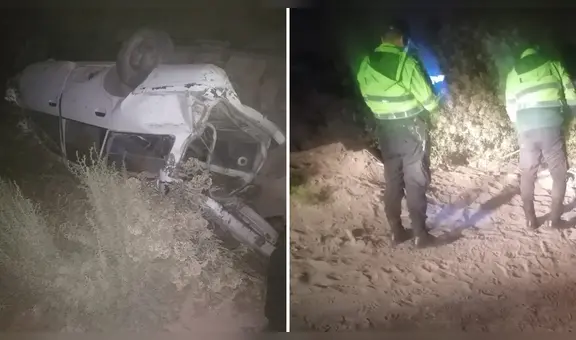 Arequipa: hombre intenta guardar su vehículo y muere tras caer a barranco de 150 metros