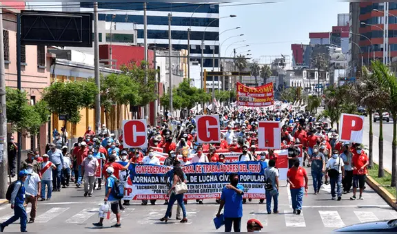 Día de las y los Trabajadores: CGTP convoca movilización nacional para el 1 de mayo