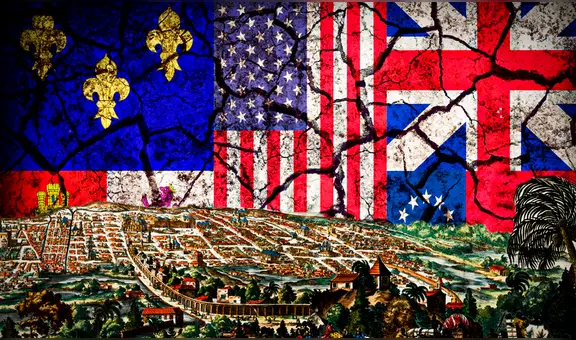 La ciudad en Estados Unidos que tiene 5 banderas y fue colonizada por 3 países diferentes