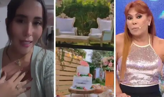 Melissa Paredes desmiente a Magaly Medina y afirma que su boda no será gratis: "Haz mejor tu trabajo"