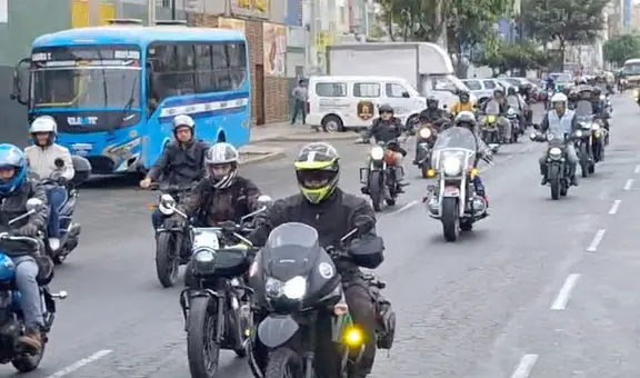 Costa Verde: decenas de motociclistas protestan contra prohibición de transitar por circuito de playas