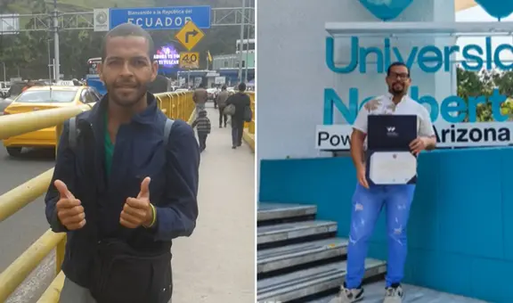 Venezolano cuenta sobre sus trabajos en el Perú y revela que logró titularse: “Gracias por recibirme”