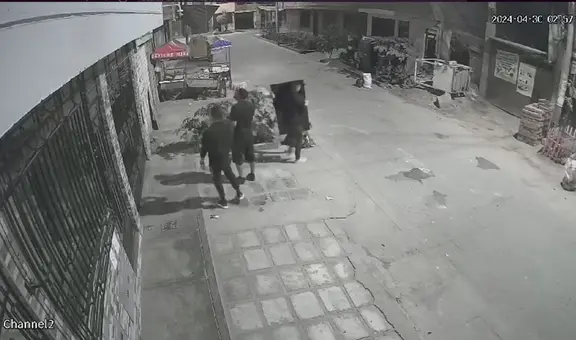 Delincuentes roban vivienda en manada en Los Olivos: se llevan equipos valorizados en más de S/15.000