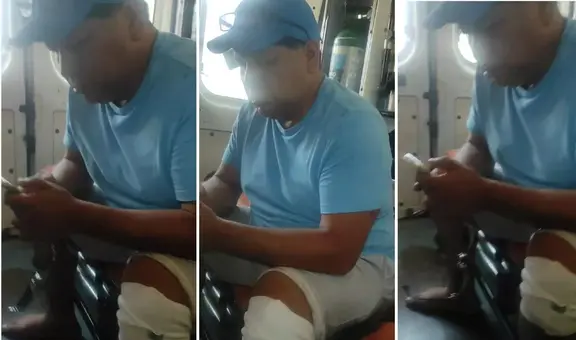 Rennán Espinoza: revelan video antes de su fuga tras accidente en Panamericana Norte