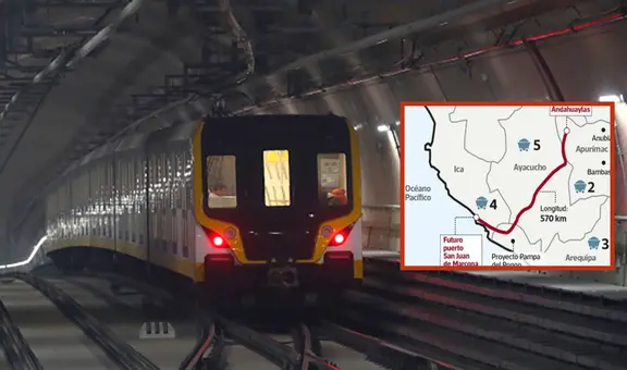 Ferrocarril unirá Ica, Arequipa, Ayacucho y Apurímac: ¿cómo está el proyecto que va de costa a la sierra sur?