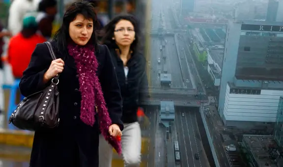 Llovizna en Lima: Senamhi anuncia descenso de temperaturas en varios distritos de la capital